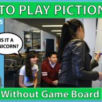 How to play Pictionary without a game board