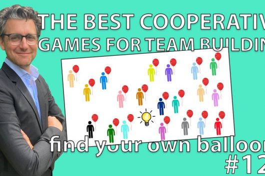 Cooperative Games for Team Building – Find your own balloon