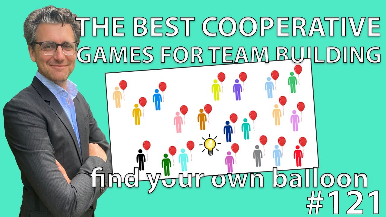 Cooperative Games for Team Building - Find your own balloon