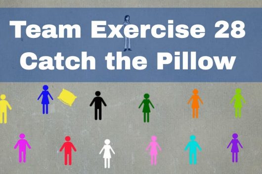 Games to get to know People – Catch the pillow