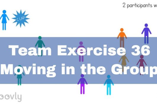 Good team building games – Moving in the Group